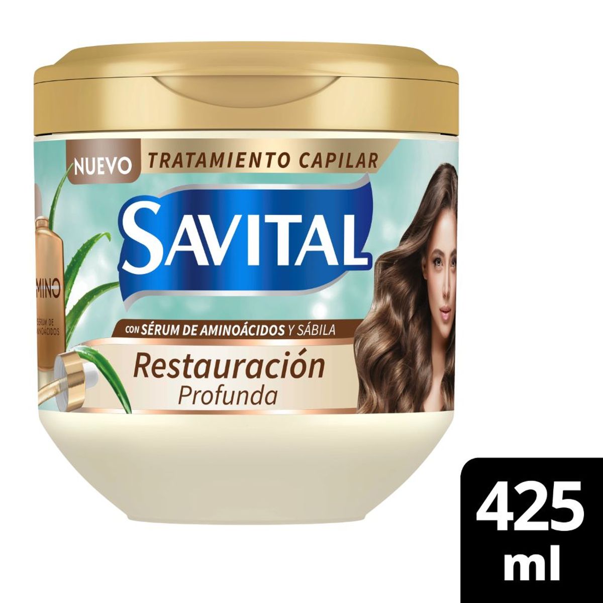 SAVITAL - Tratamiento Capilar Savital Aminoácidos Envase 425 mL