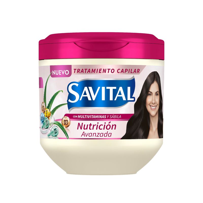 SAVITAL - Crema Savital Multivitaminas Sábila Envase 425mL