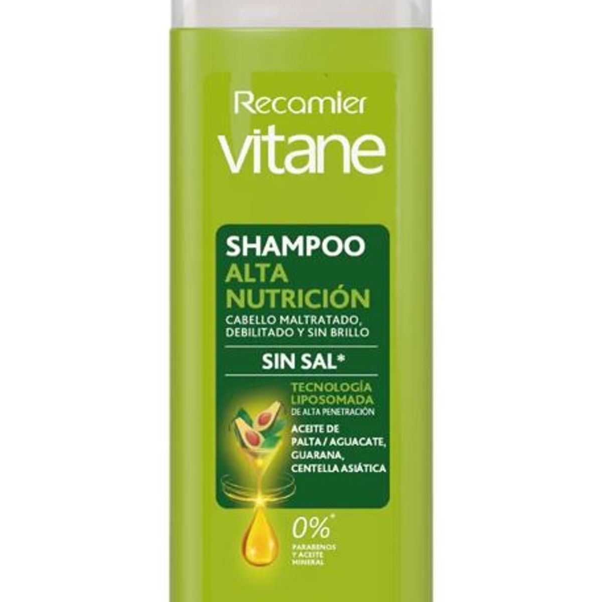 VITANE - Shampoo Vitane Alta Nutrición Envase 400 mL