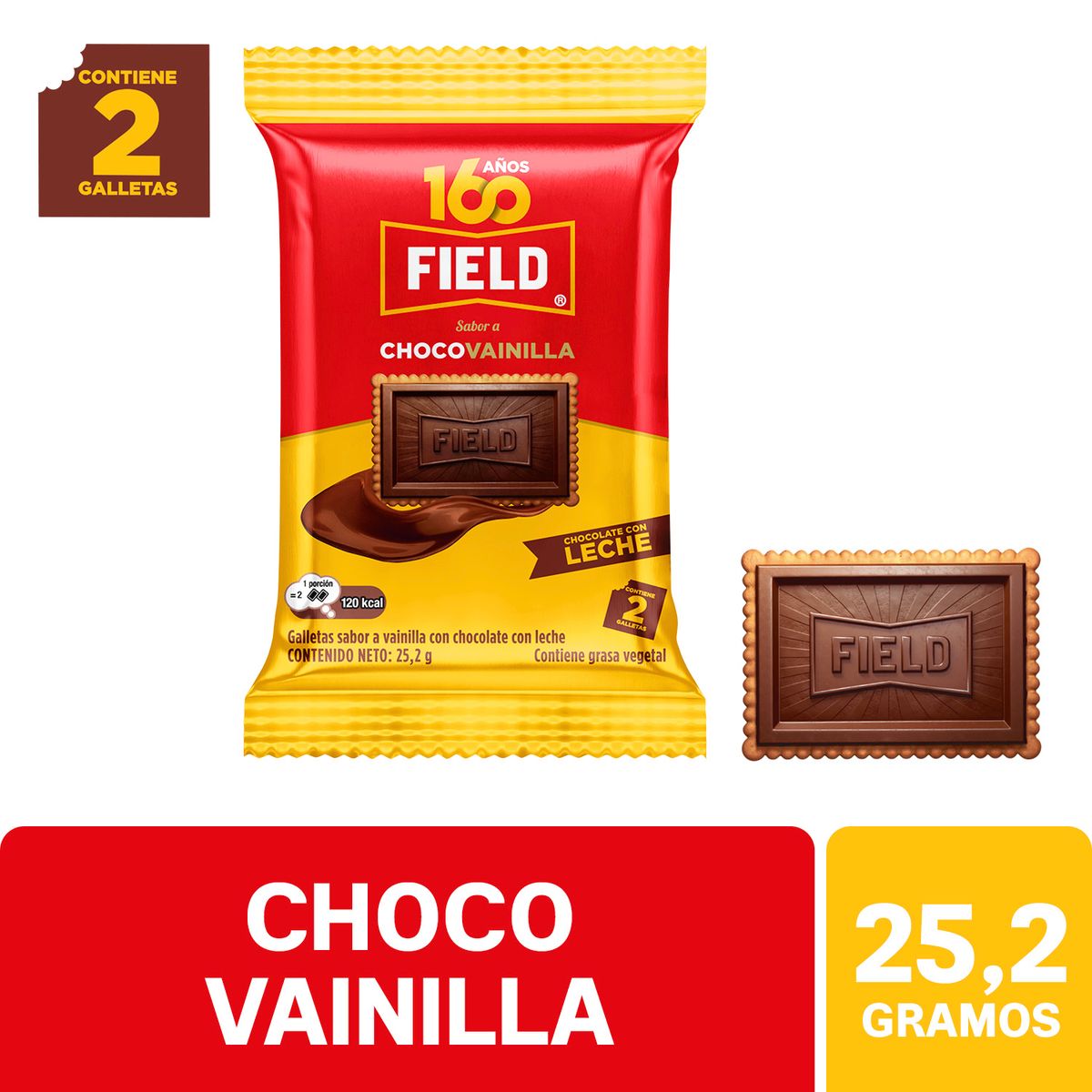 FIELD - Galletas Field Chocovainilla 25.2 g