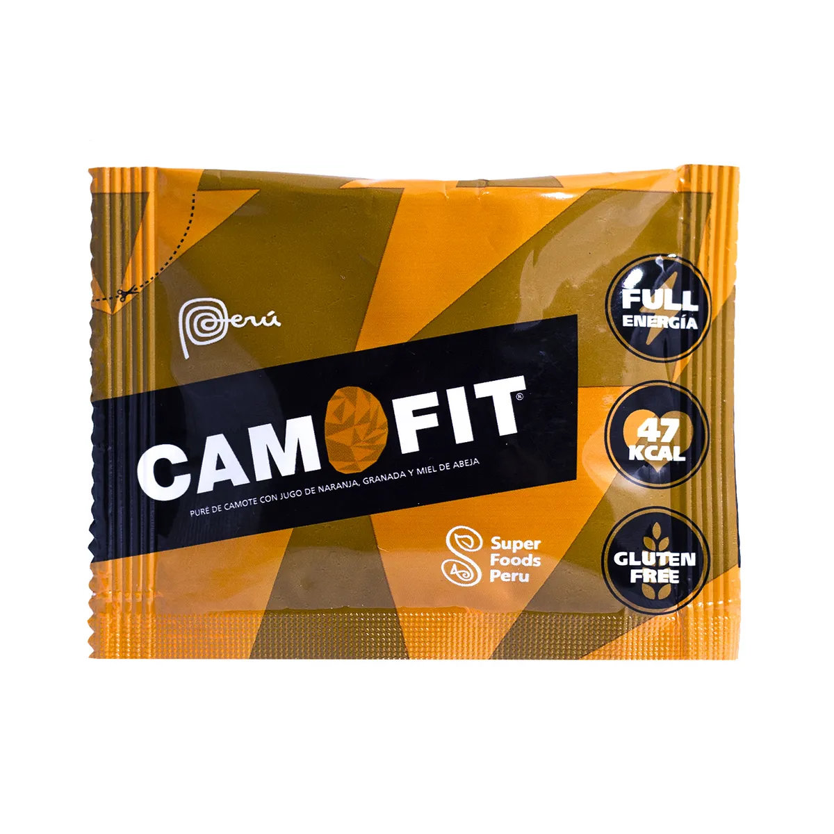 CAMOFIT - Puré Camote Camofit Naranja Granada y Miel Empaque 40 g