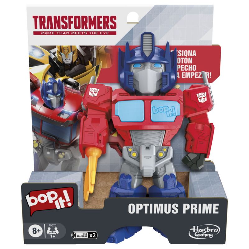 HASBRO - Juego Hasbro Gaming Bop It Optimus Prime
