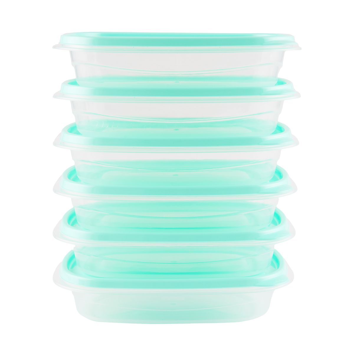 Casa Joven - Set x 6 Contenedores Rectangular 900mL Asst