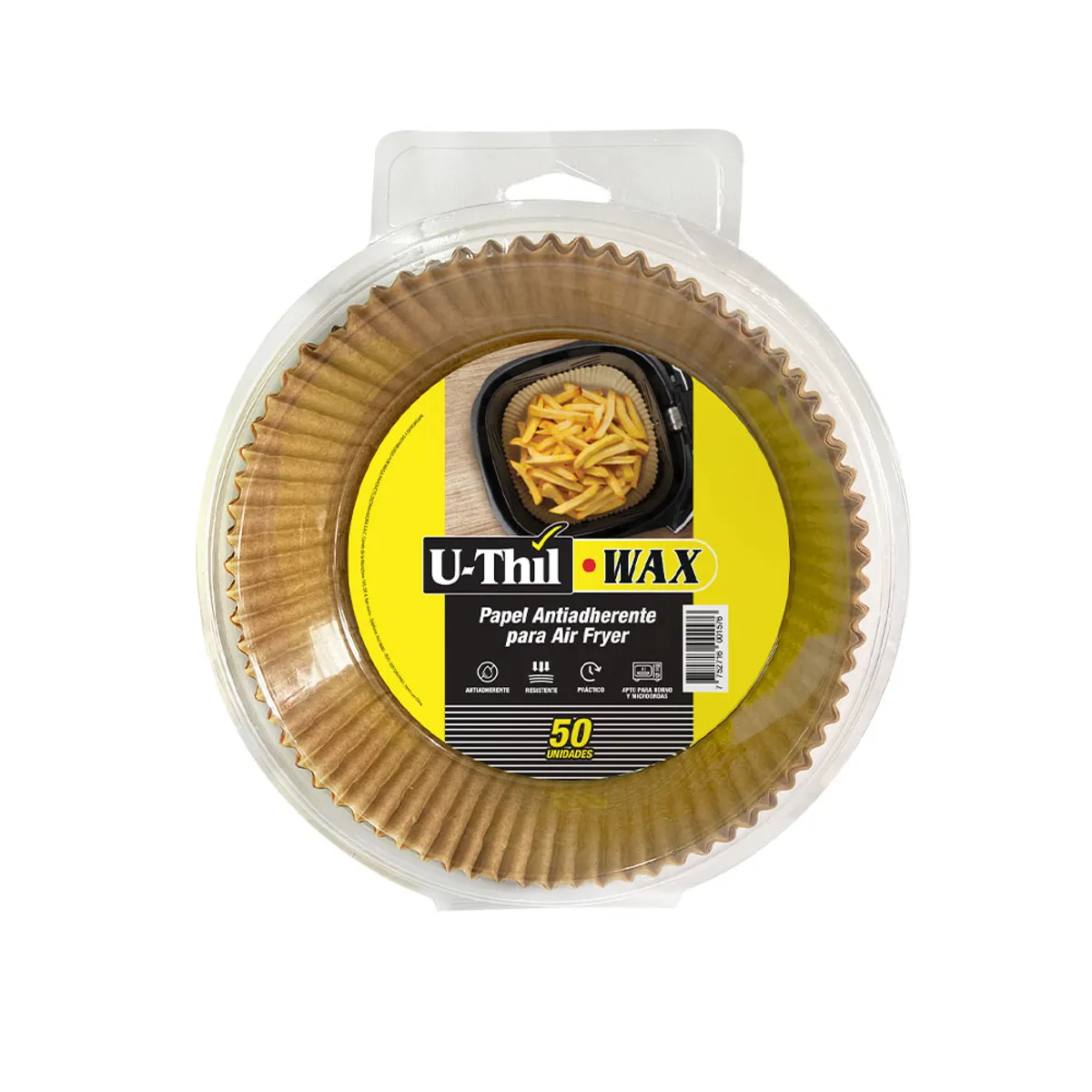 UTHIL - Papel Antiadherente para Air Fryer Uthil Empaque 50 Und