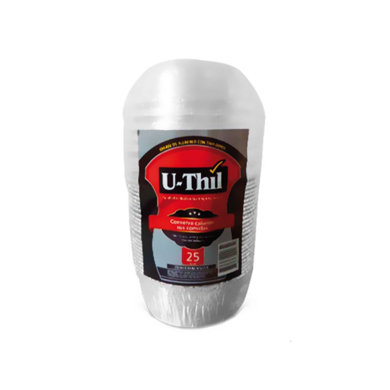 UTHIL - Tapas Para Muffin Uthil Domo Empaque 25 Und
