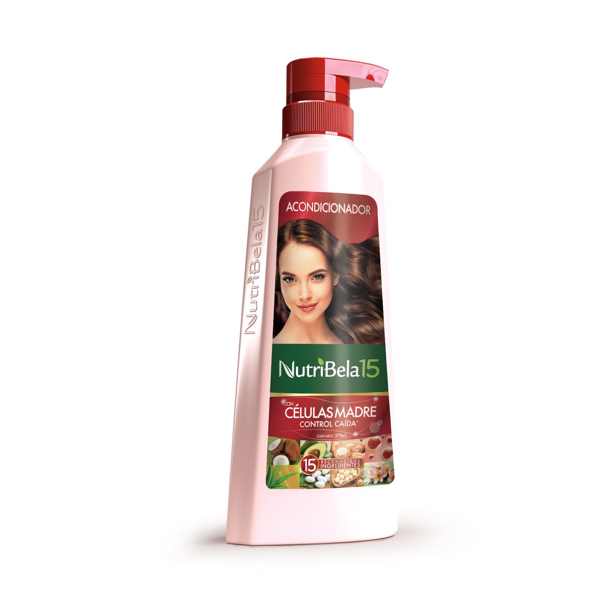 NUTRIBELA - Acondicionador Nutribela 15 Células Madre Botella 370 mL