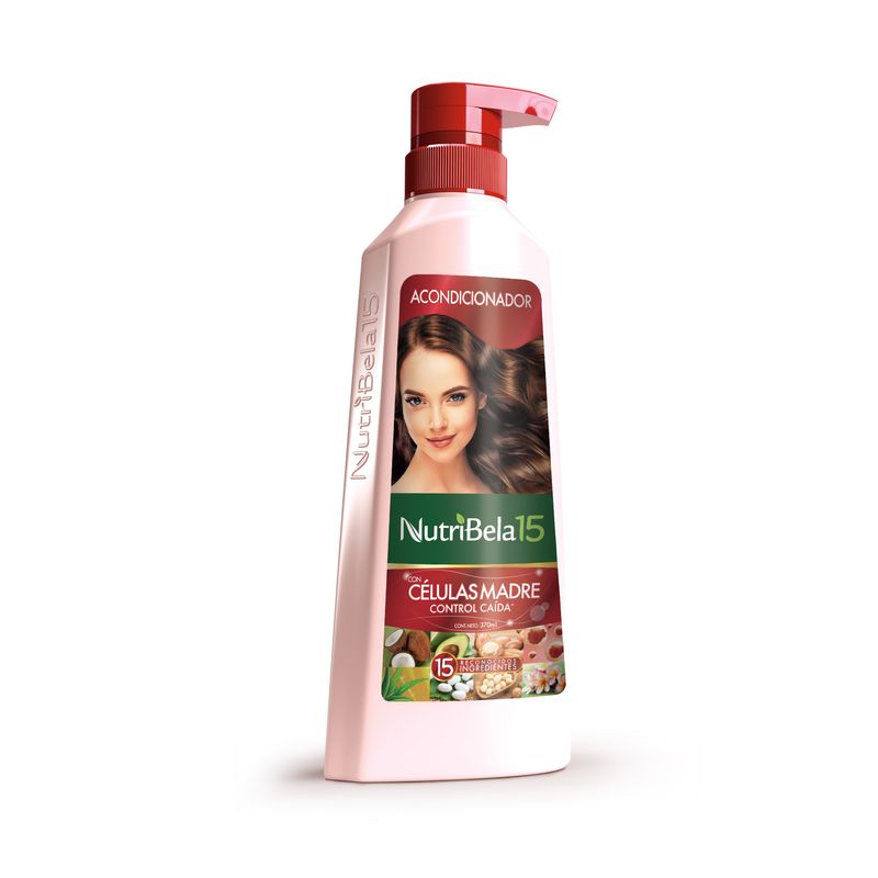 NUTRIBELA - Acondicionador Nutribela 15 Células Madre Envase 400 mL