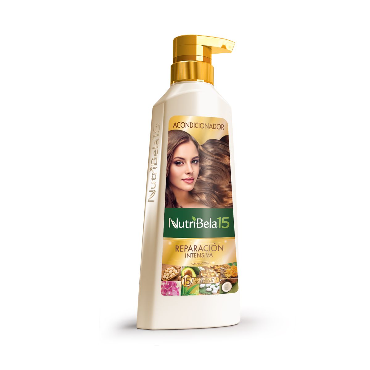 NUTRIBELA - Acondicionador Nutribela Reparación Intensiva Envase 370 mL