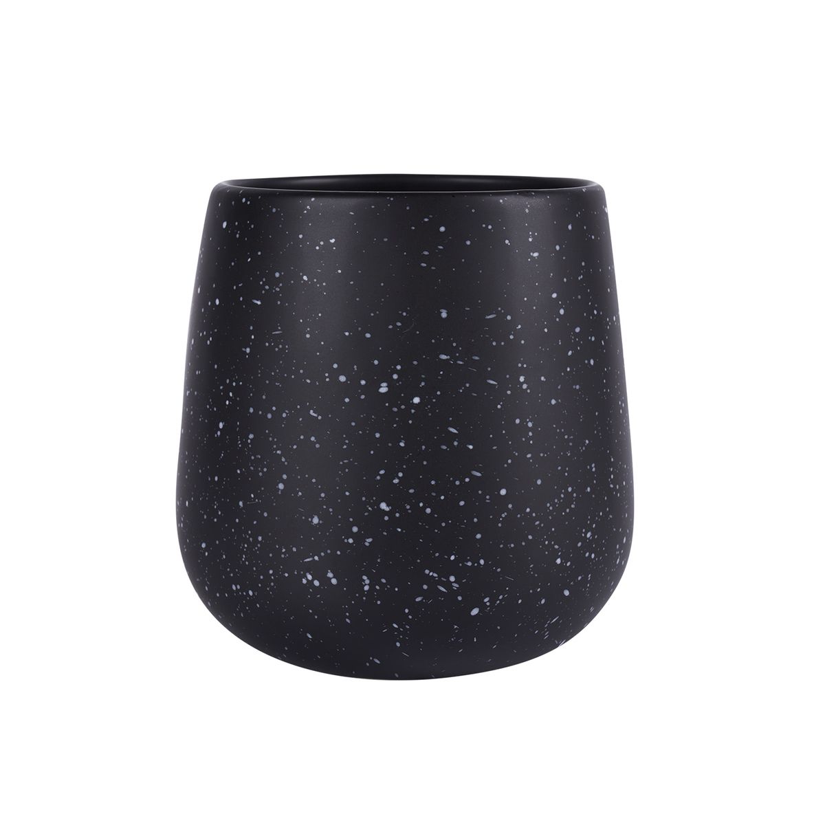 CASA JOVEN - Maceta Cemento Negra 13Cm