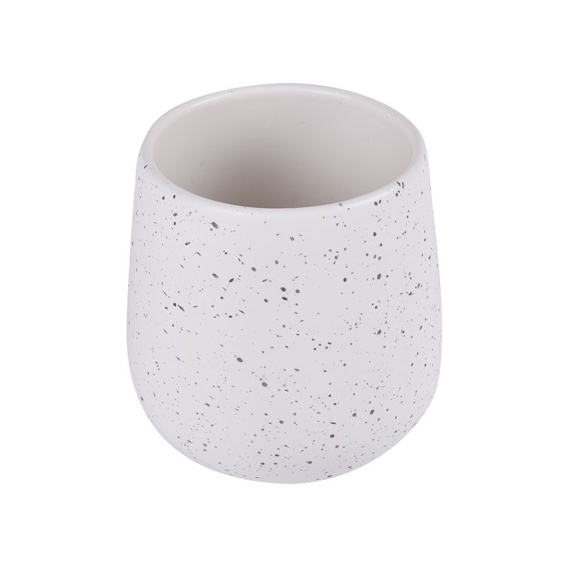 Casa Joven - Maceta Cemento Blanca 13Cm