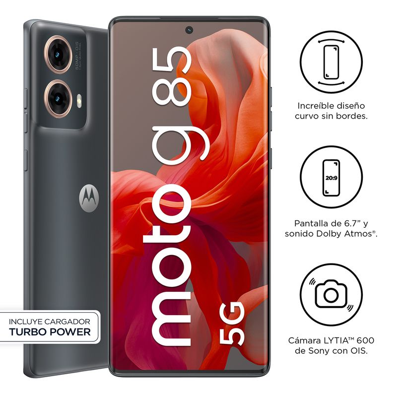 Motorola - Smartphone Motorola G85 8+256 Gris