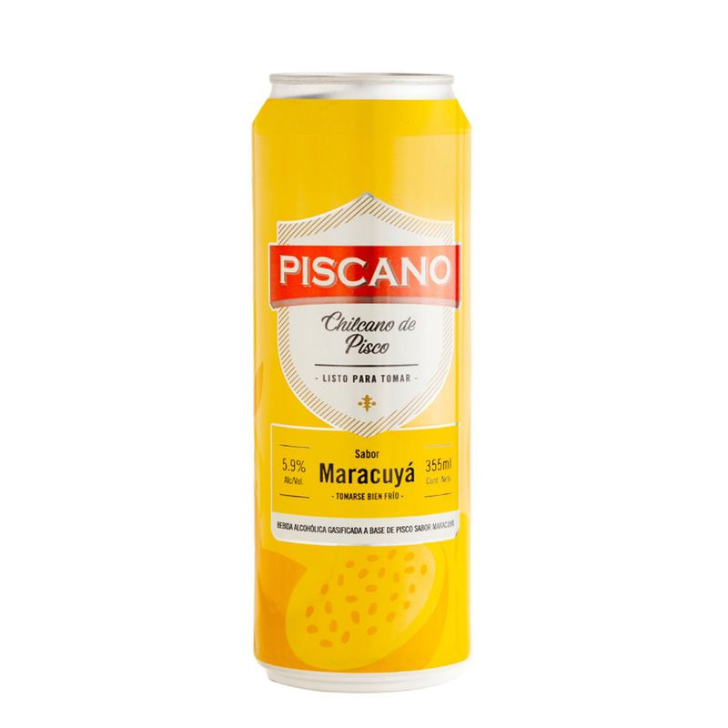 PISCANO - PISCANOMARACUYA LT X 355ML