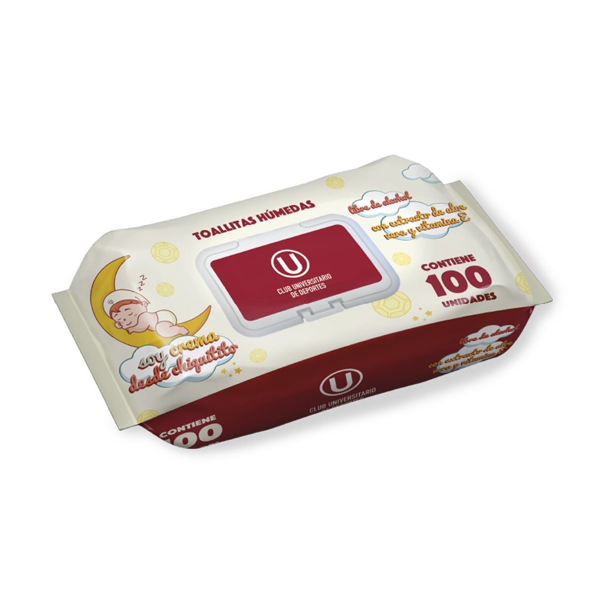 UNIVERSITARIO - Toallitas Húmedas Universitario Empaque 100 Und