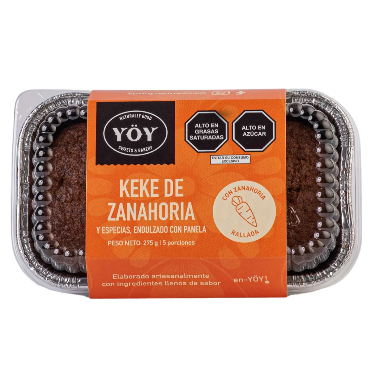 YOY - Keke De Zanahoria x 275 g