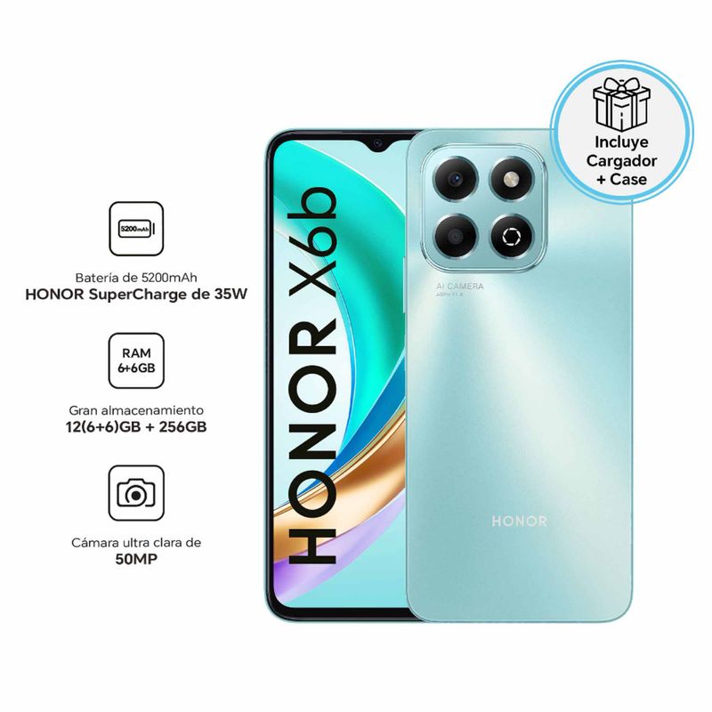 Honor - HONOR X6B 6GB+256GB OCEAN CYAN