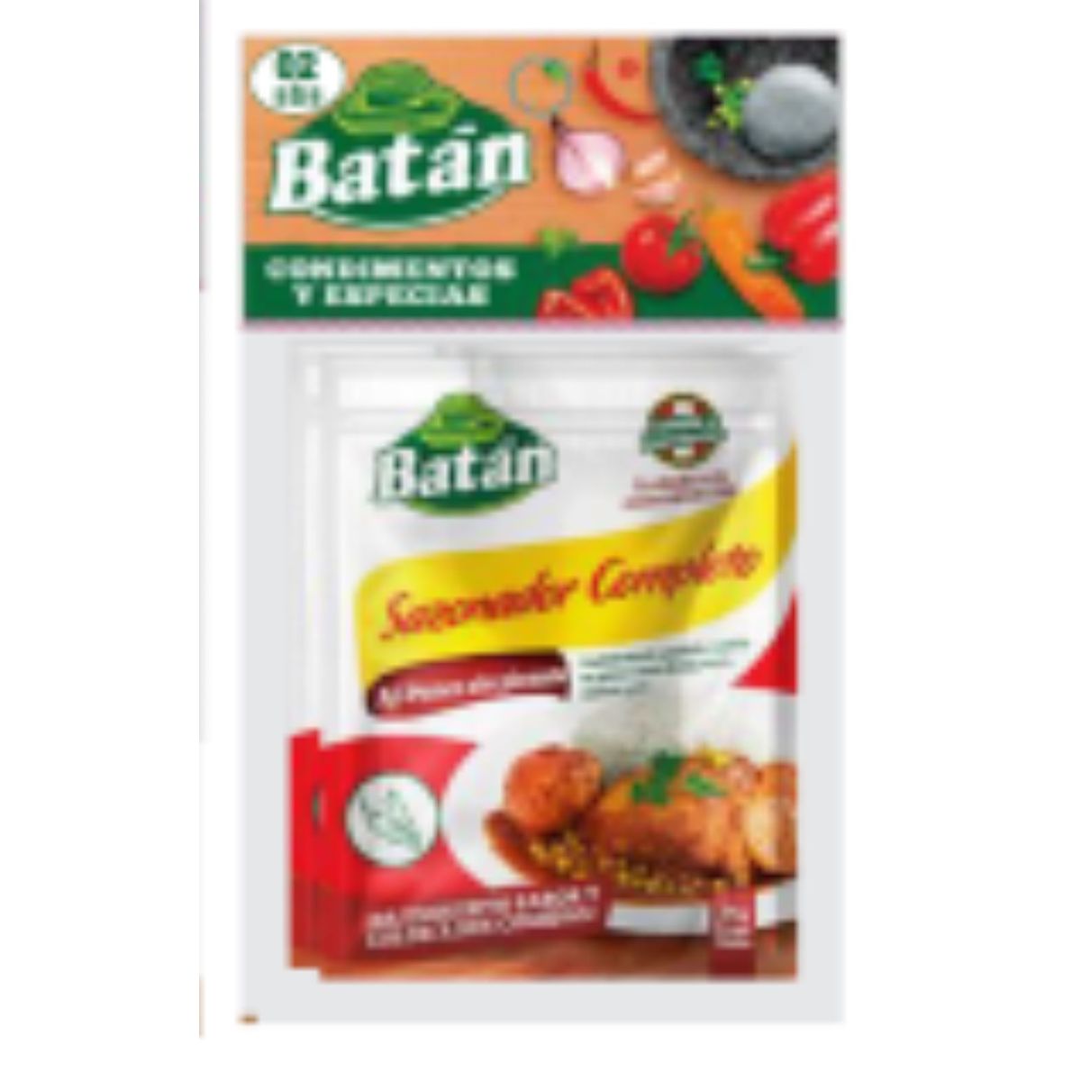 BATAN - Sazonador Completo Batán Bolsa 2 Sobres
