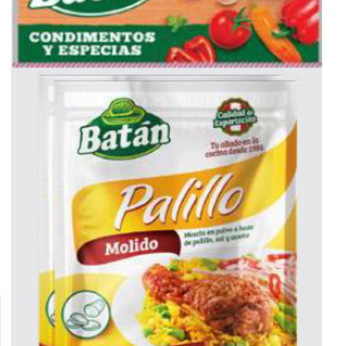 BATAN - Palillo Molido Batán Bolsa 2 Sobres