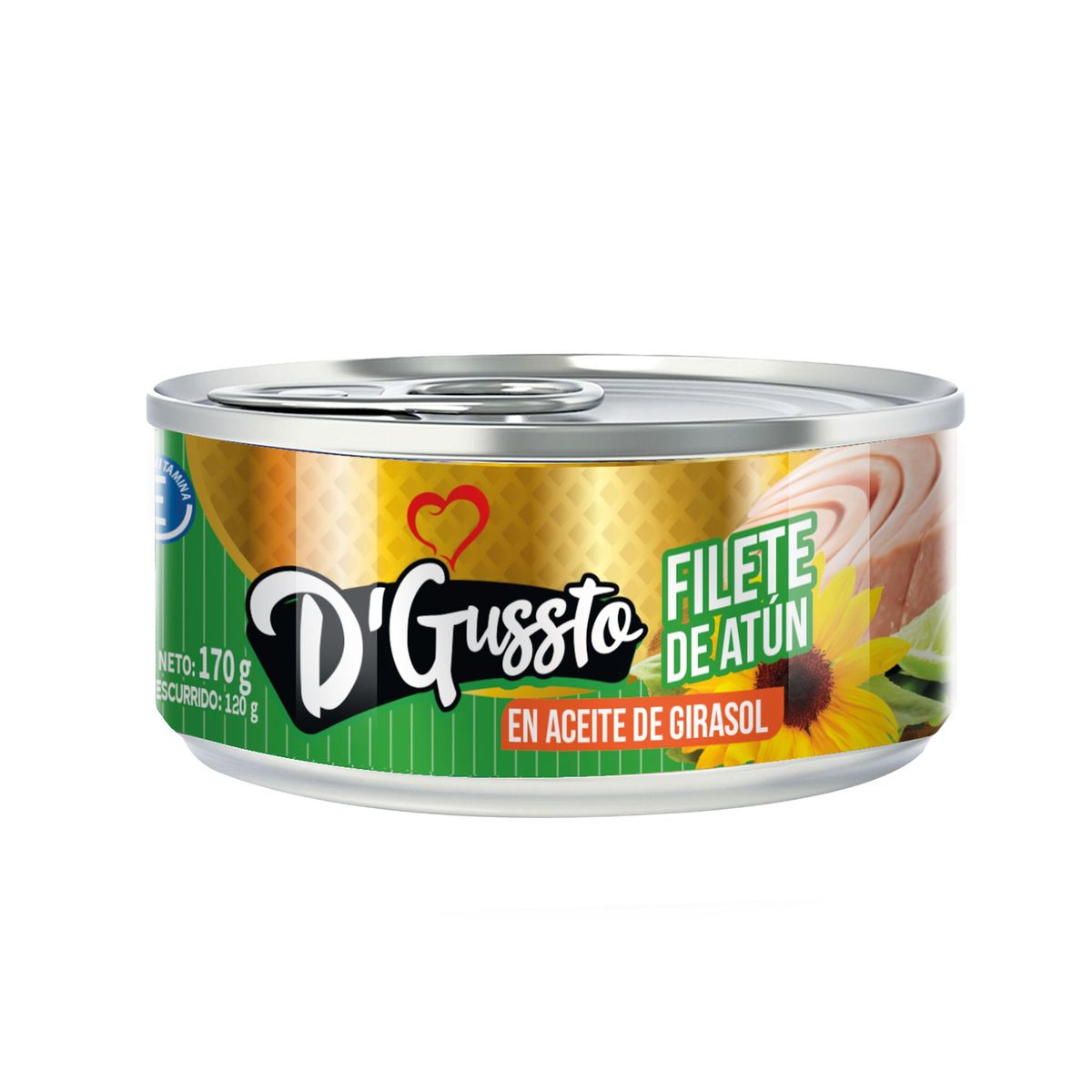 D GUSSTO - D Gussto Filete De Atún Aceite Girasol Latax 170 g