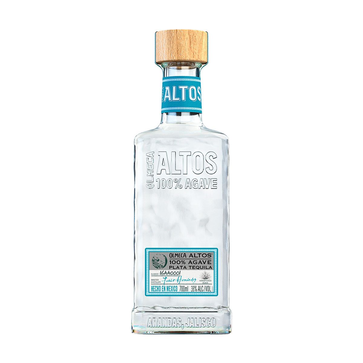 OLMECA - Tequila Olmeca Altos Plata Botella 700 mL