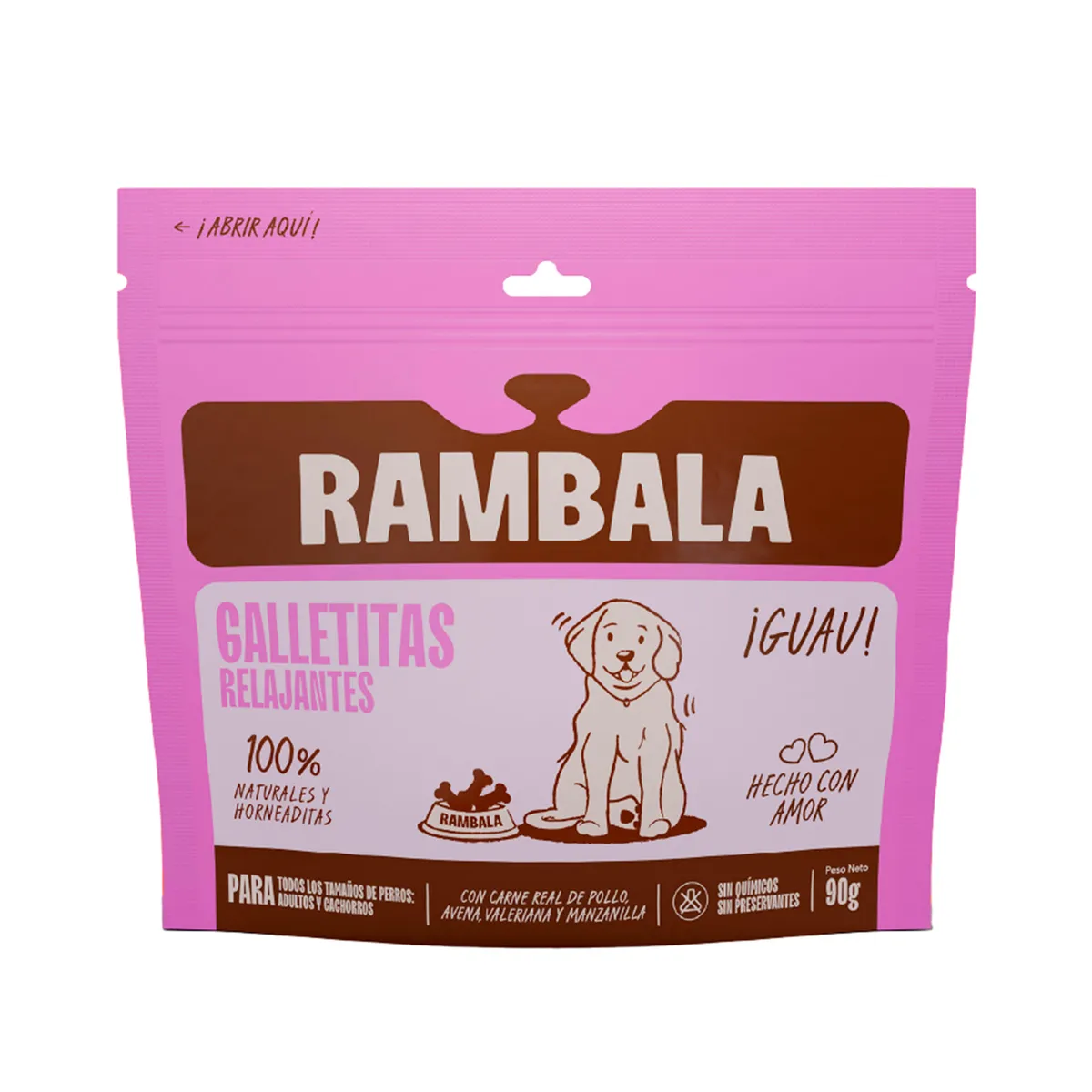 RAMBALA - Galletitas Relajantes Rambala Doypack 90 g