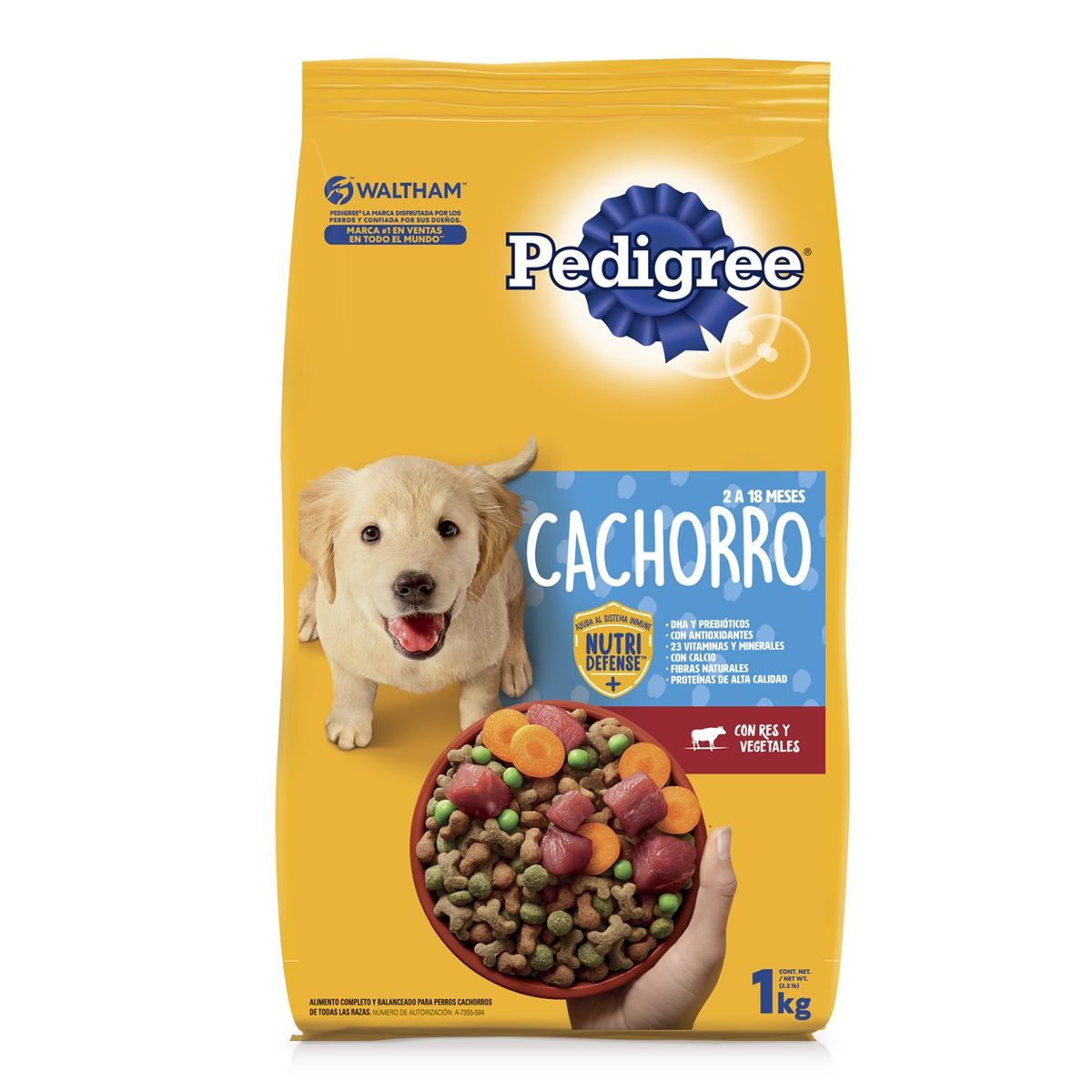PEDIGREE - Alimento Seco Cachorros Pedigree Bolsa 1 Kg