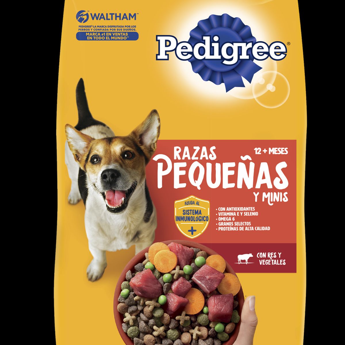 PEDIGREE - Alimento Seco Perros Pequeños Pedigree Bolsa 1 Kg