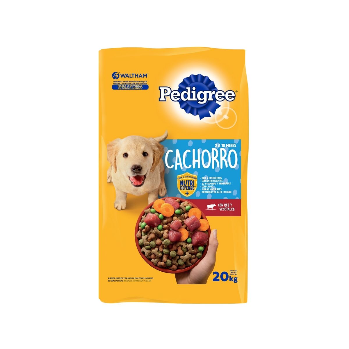 PEDIGREE - Alimento Seco Cachorros Pedigree Bolsa 20 Kg