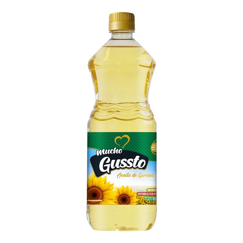 MUCHO GUSSTO - Mucho Gussto Aceite De Girasol 900 mL
