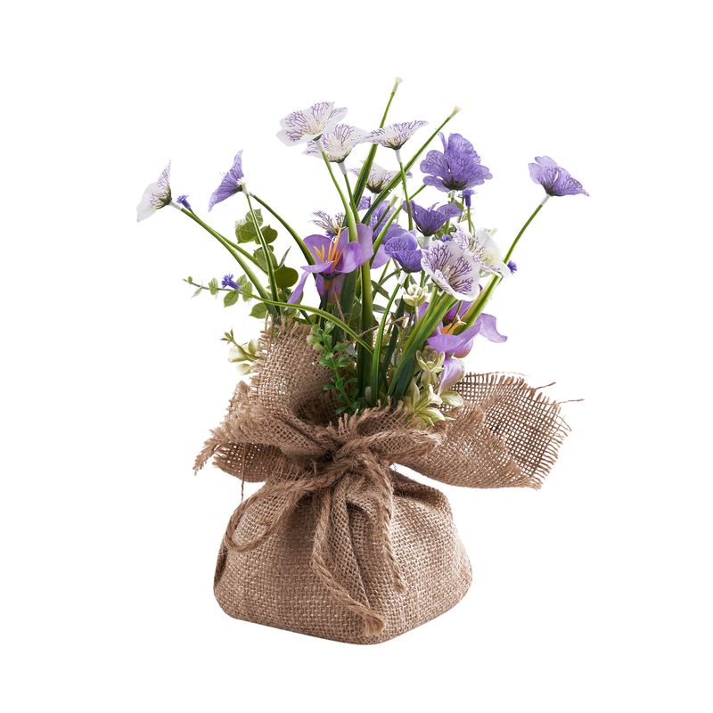  - Adorno Flores Rosadas Col Funny Bunny