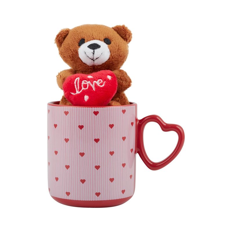Casa Joven - Taza Mug Love Lover W Teddy 350mL Cute