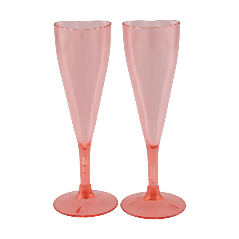 Casa Joven - Set 2 Copas Corazón Amor Platónico Fuccia