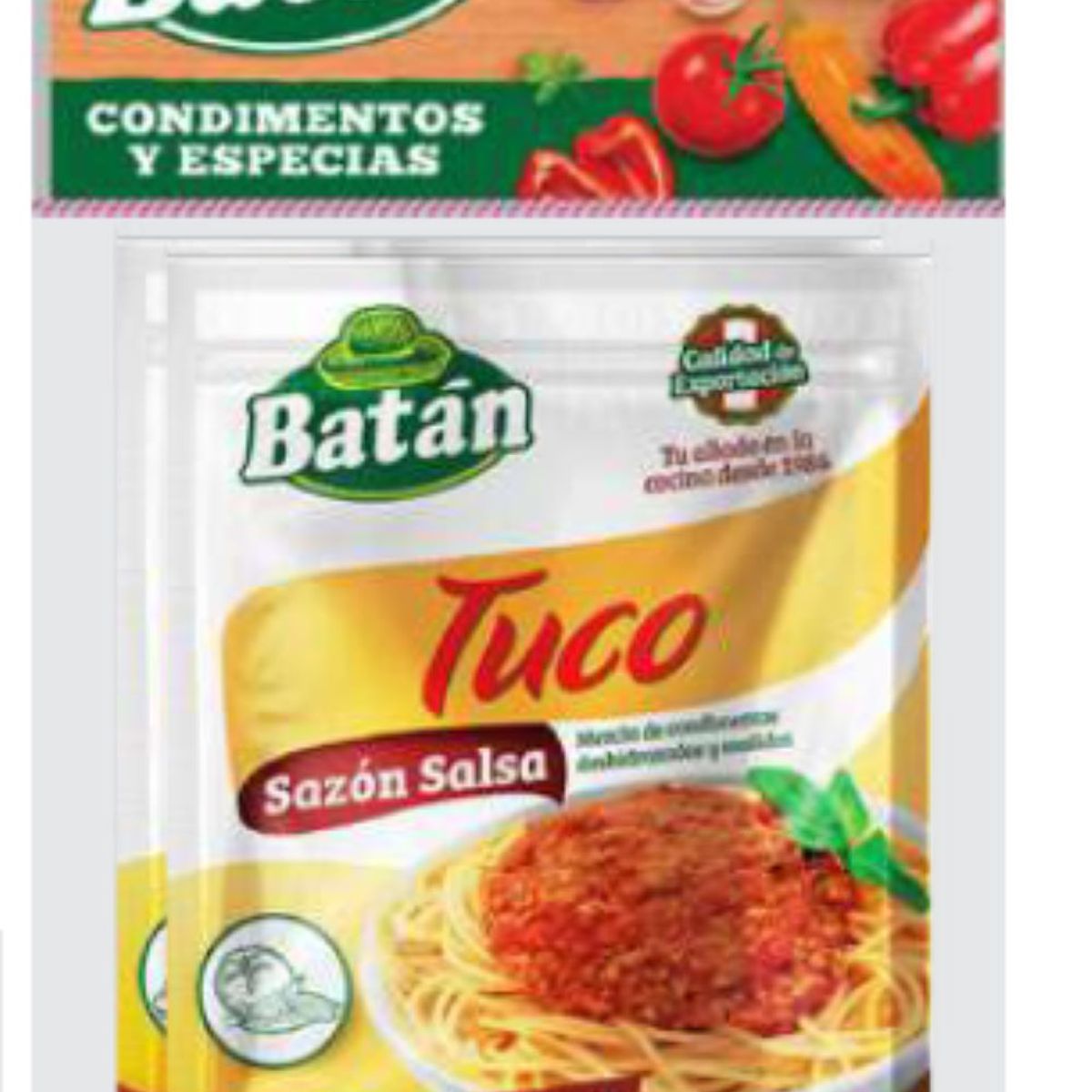 BATAN - Tuco Sazón Salsa Batán Bolsa 2 Sobres
