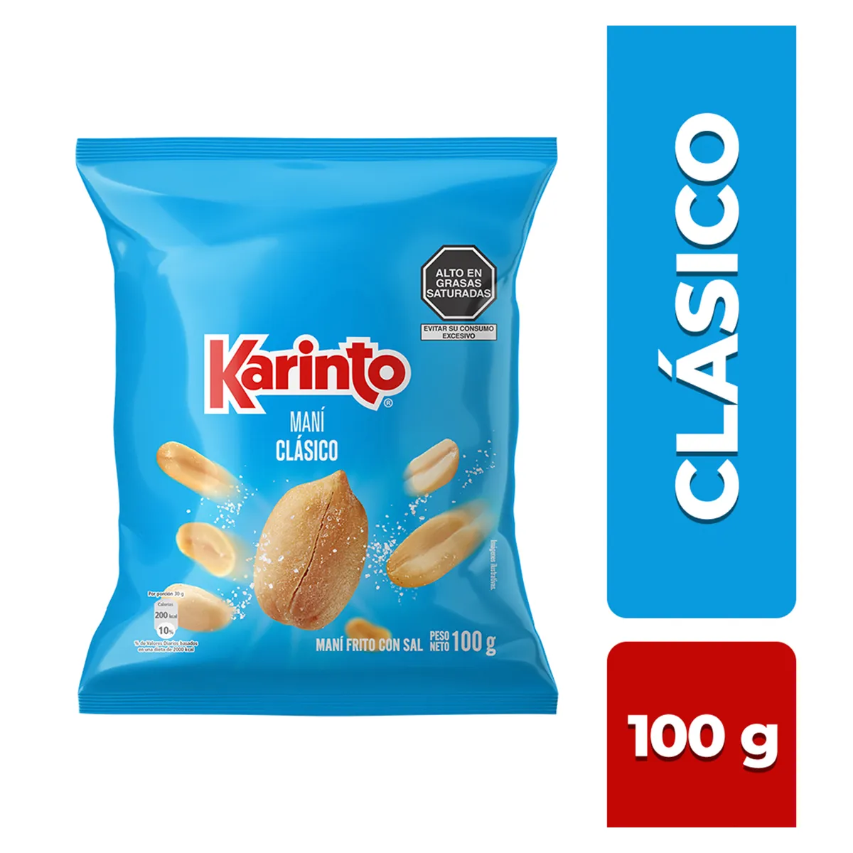 KARINTO - Maní Karinto Clásico Sal Bolsa 100 g