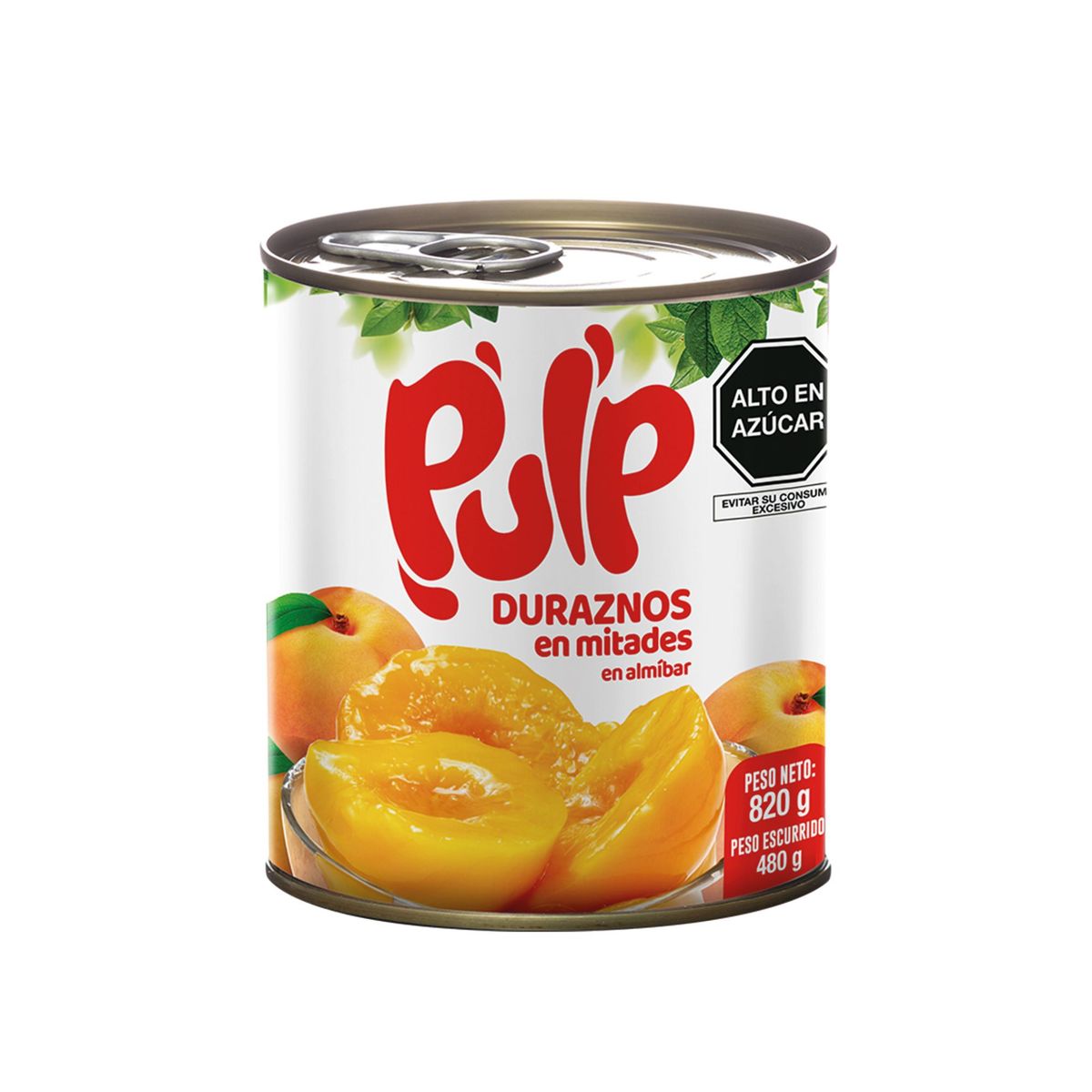 PULP - Conserva de Durazno Pulp Lata 820 g