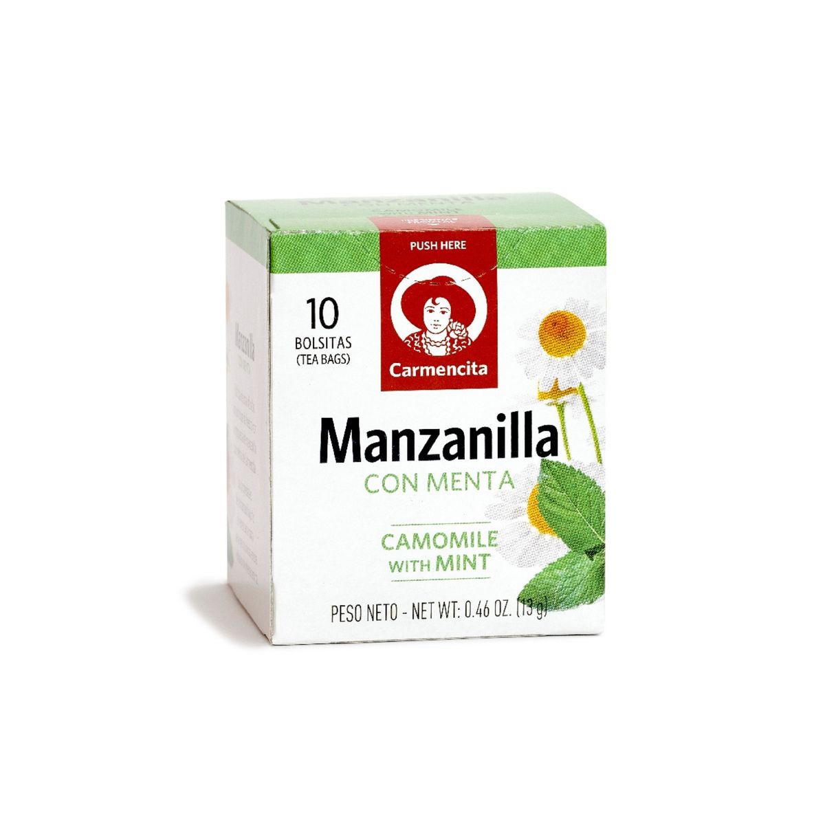 CARMENCITA - Infusión de Manzanilla y Menta Carmencita Caja 10 Sobres