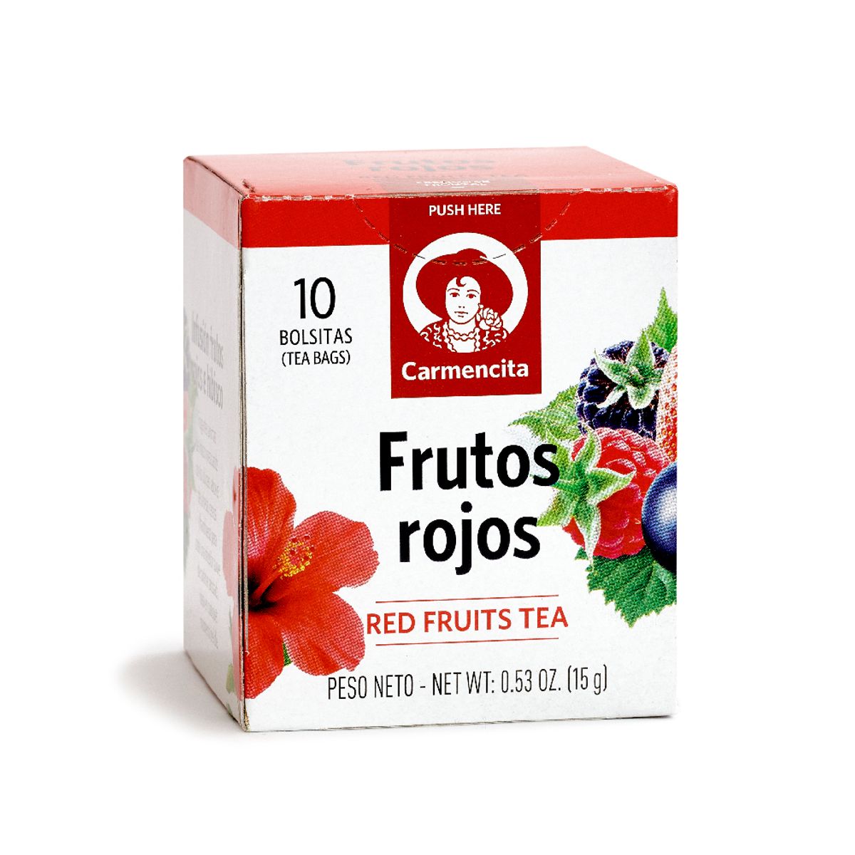 CARMENCITA - Infusión de Frutos Rojos Carmencita Caja 10 Sobres