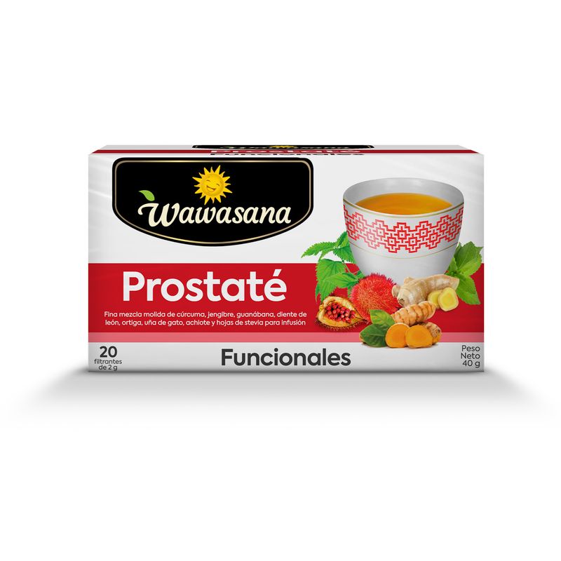 WAWASANA - Infusión Wawasana Prostate Caja 20 Sobres