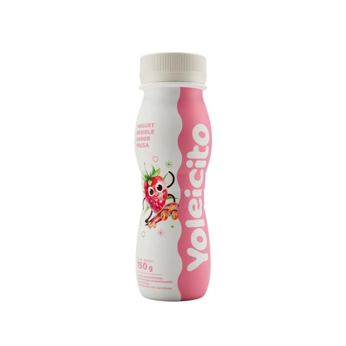 YOLEIT - Yogurt Yoleicito Fresa Botella 150 g