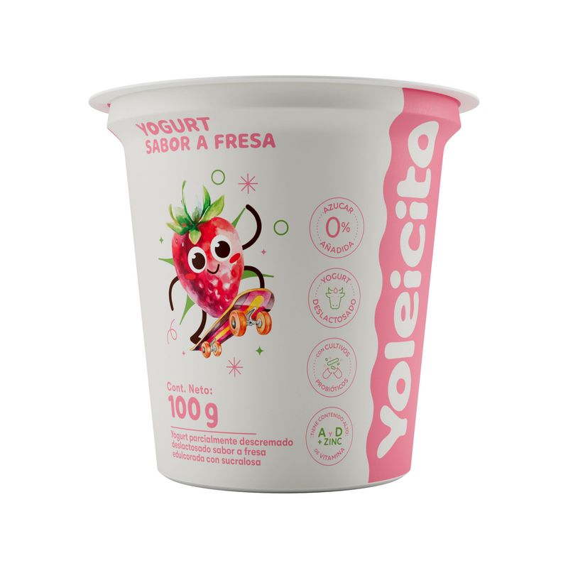YOLEIT - Yogurt Yoleit Yoleicito Fresa Envase 100 g