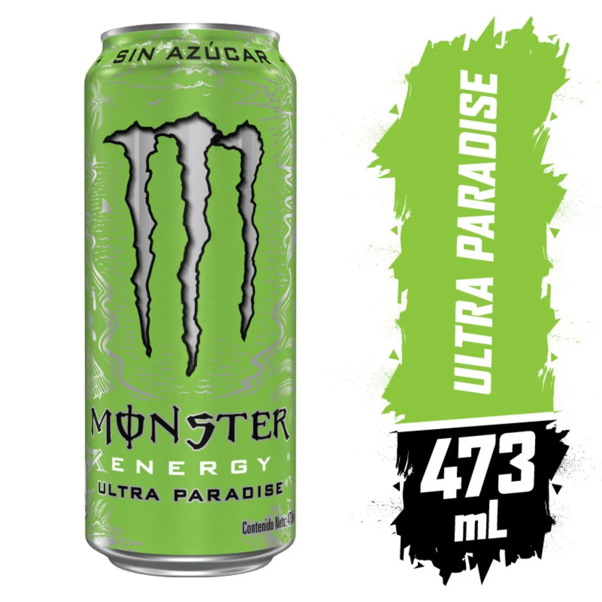 MONSTER - Energizante Monster Paradise Lata 473 mL