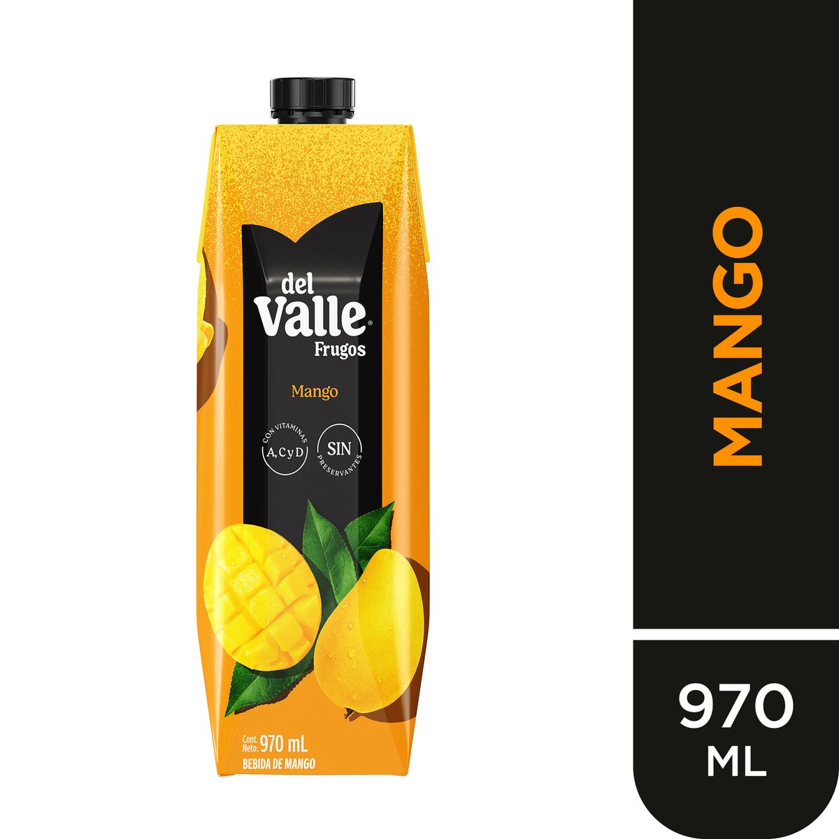 FRUGOS - Bebida Frugos Del Valle Mango Caja 970 mL
