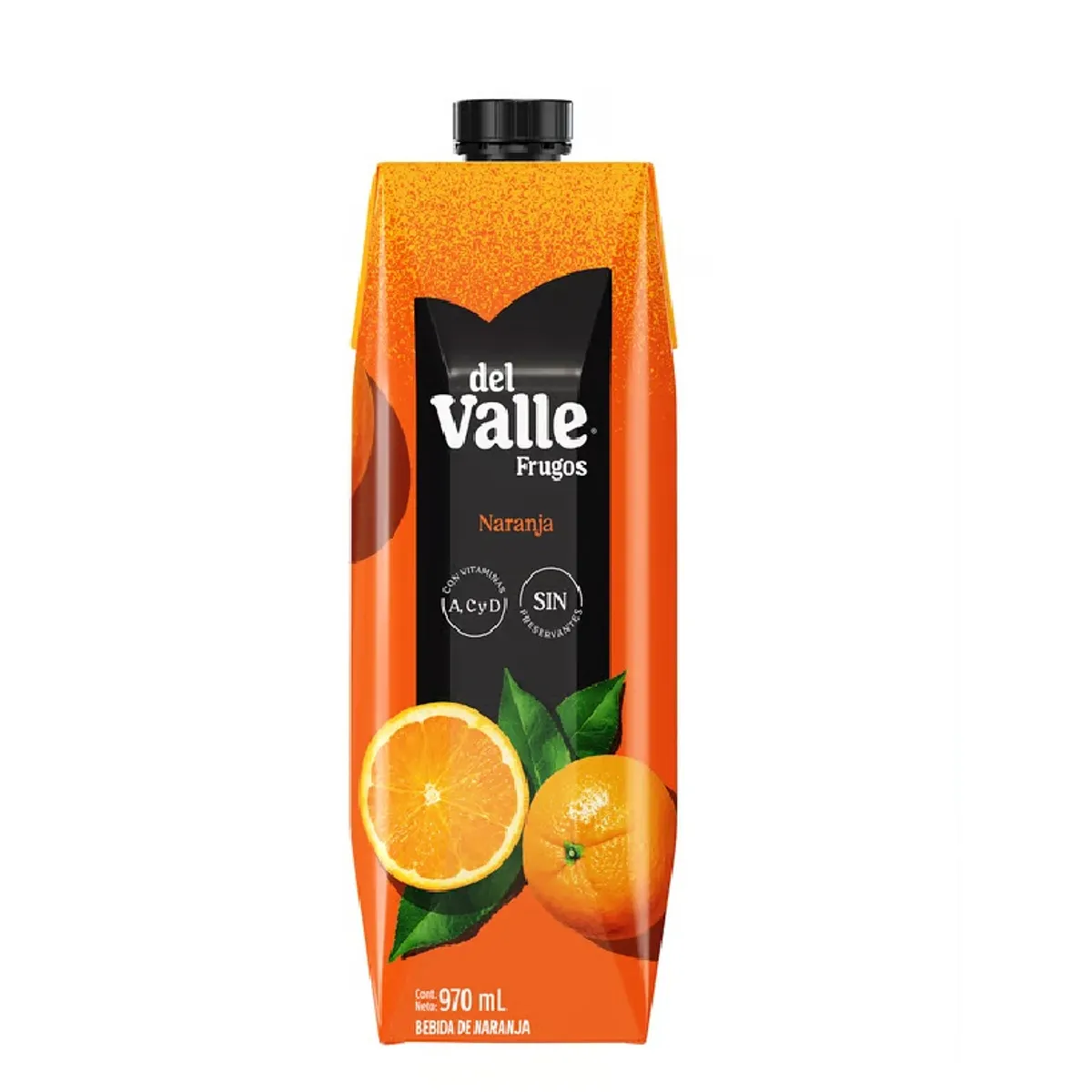 FRUGOS - Bebida Frugos Naranja Caja 970 mL