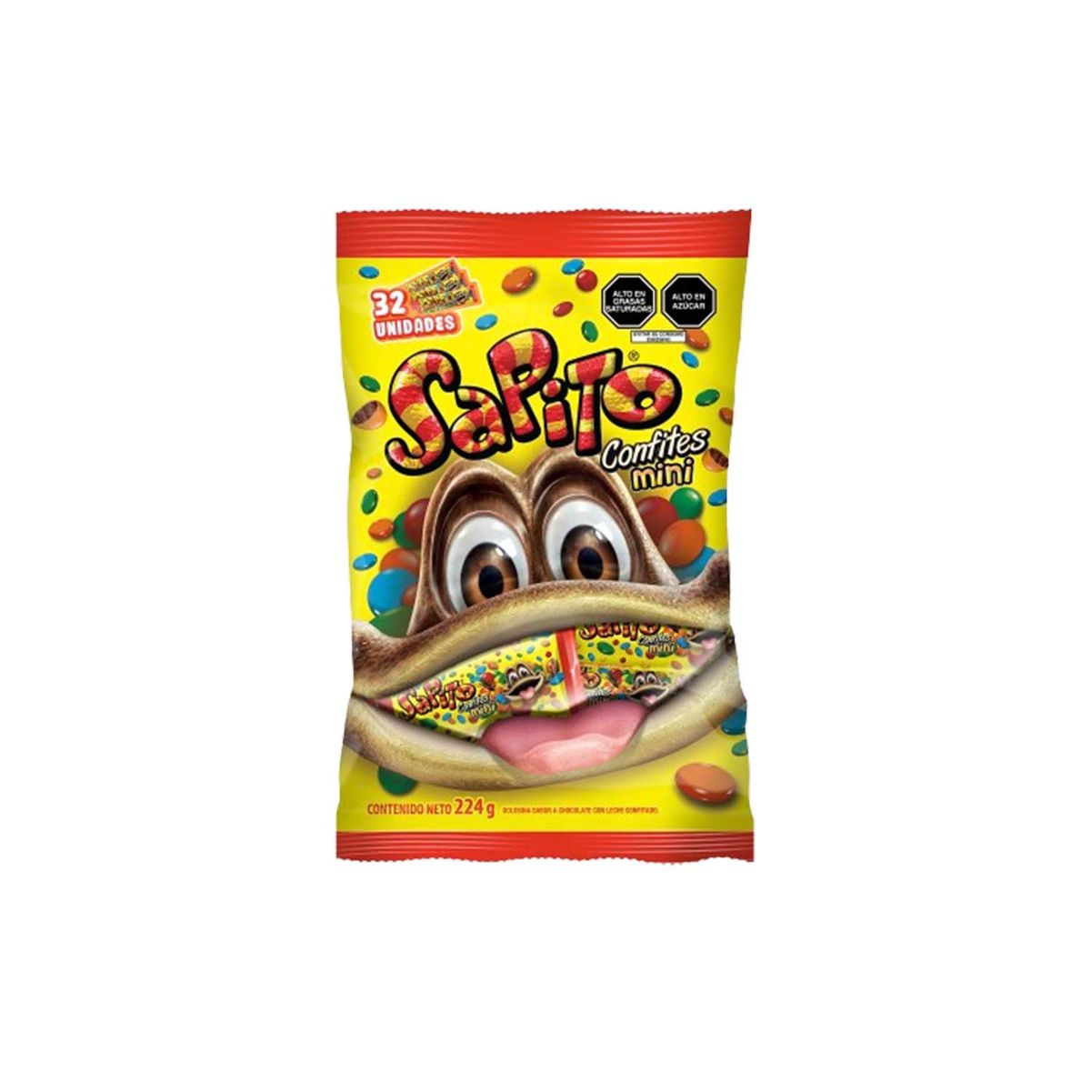 SAPITO - Mini Sapito Confites Empaque 224 g