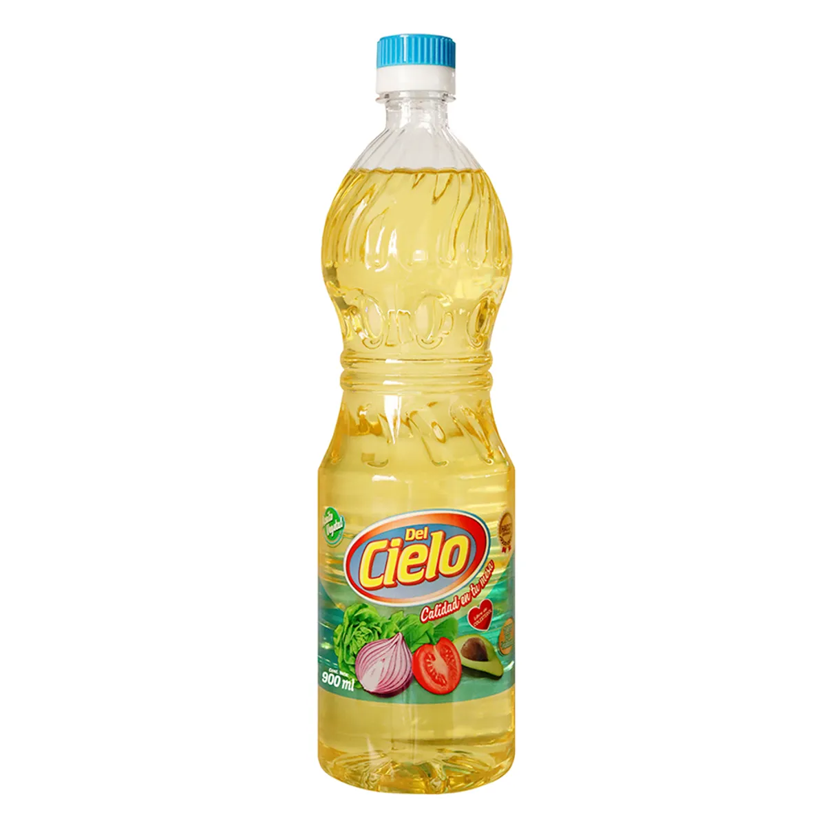 DEL CIELO - Aceite Vegetal del Cielo Botella 900 mL
