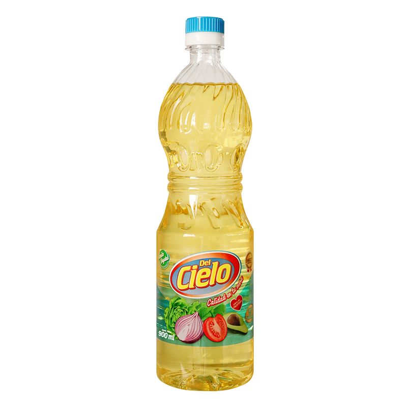 DEL CIELO - Aceite Vegetal del Cielo Botella 900 mL