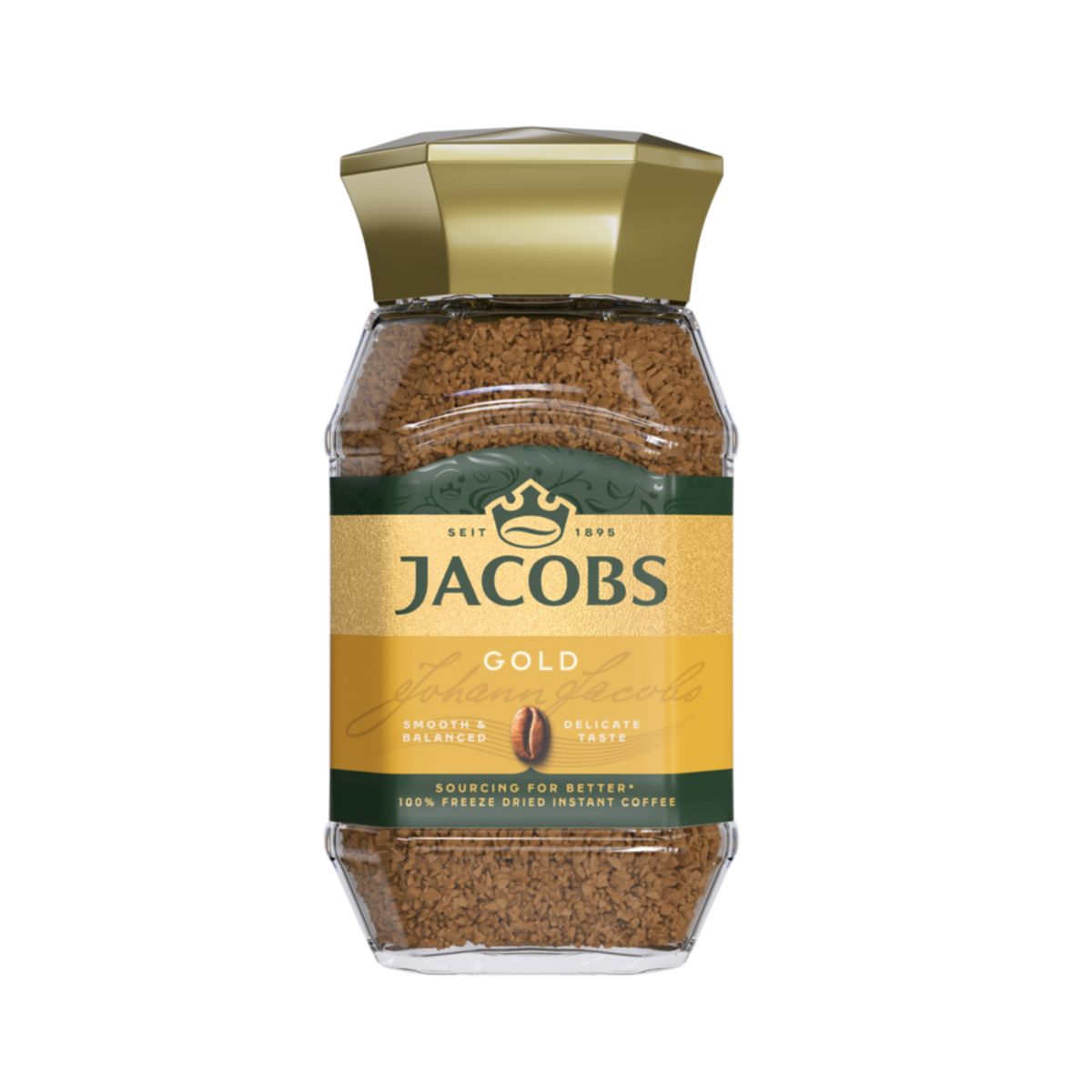 JACOBS - Café Liofilizado Jacobs Gold Suave Envase 200 g