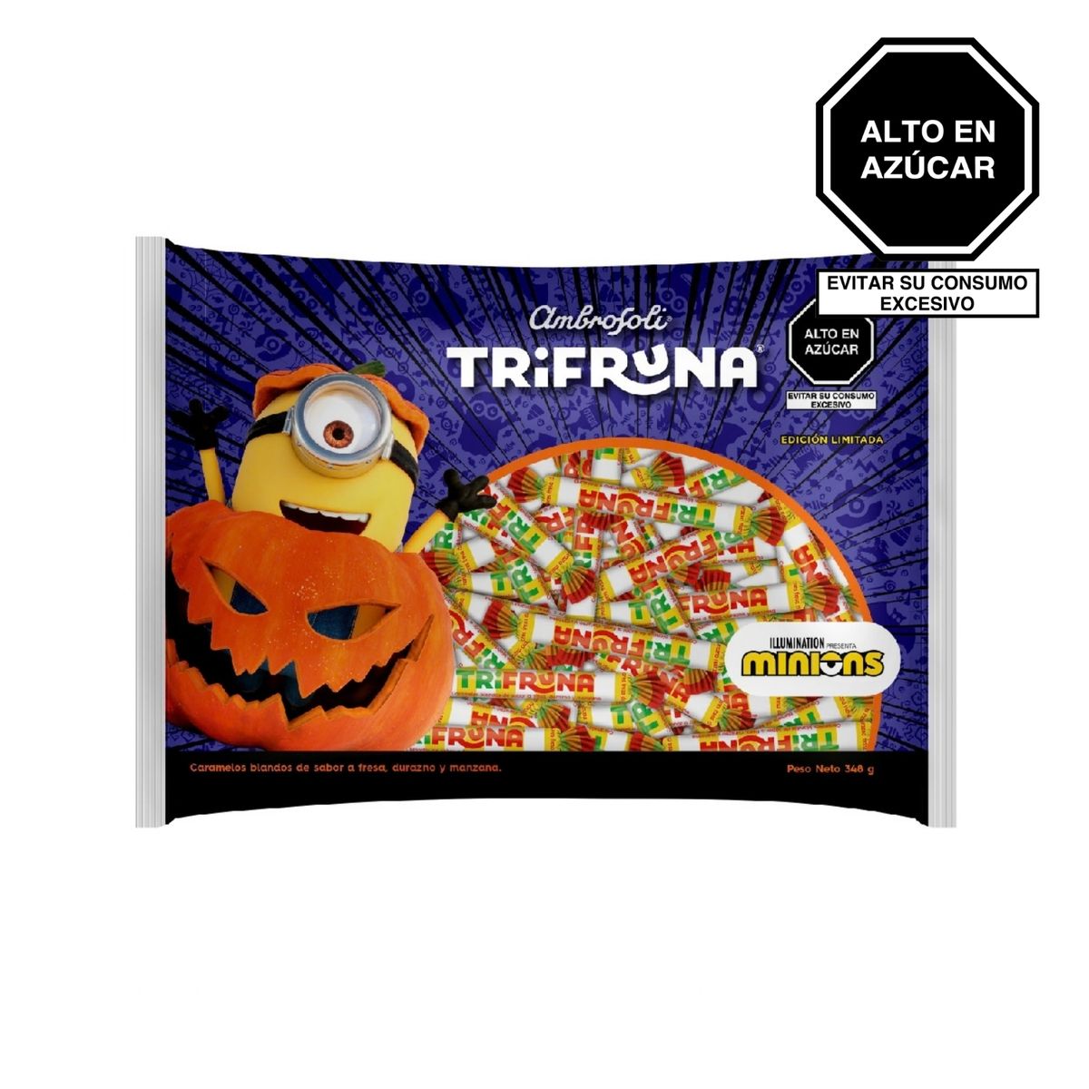AMBROSOLI - Trifuna Minions Halloween Bolsa 348 g