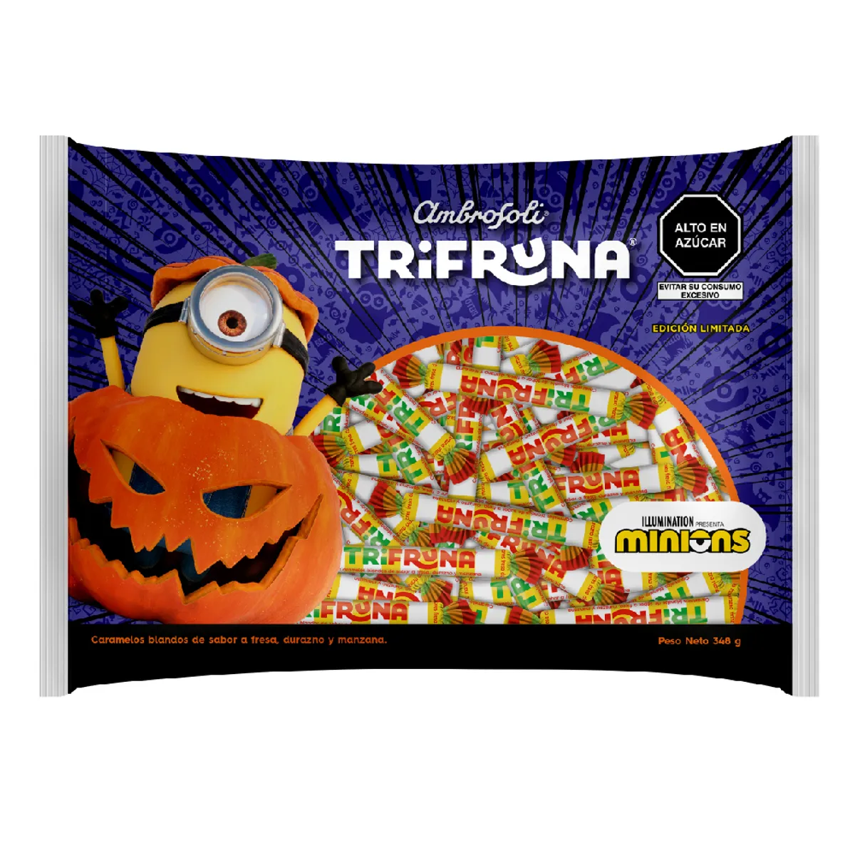 AMBROSOLI - Trifuna Minions Halloween Bolsa 348 g