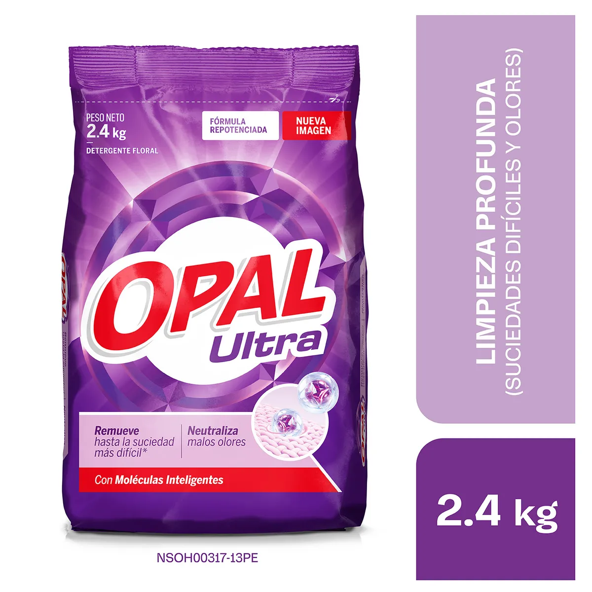 OPAL - Detergente en Polvo Opal Ultra Bolsa 2.4 Kg