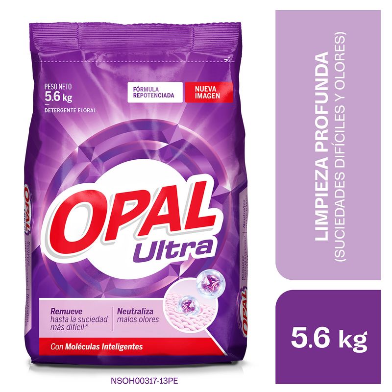 OPAL - Detergente Opal Polvo Ultra Bolsa 5.6 Kg